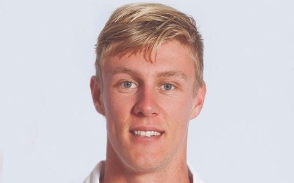 Kyle Jamieson as a Lincoln University Sports Scholar in 2015.