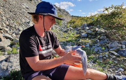 Lincoln University researcher Fraser Gurney
