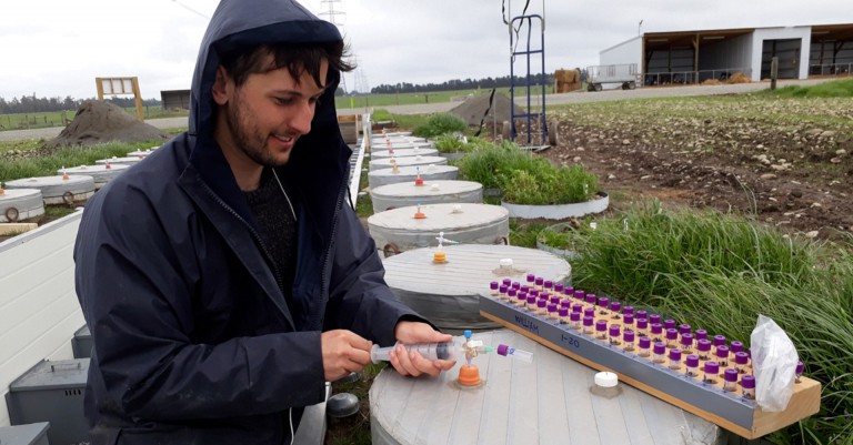 Collecting Lysimeter Samples