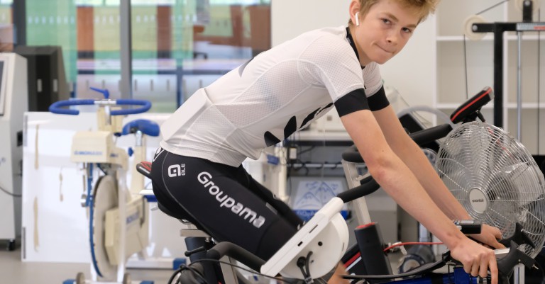 10 December 2021
Cycle scholar home for testing ahead of European adventure