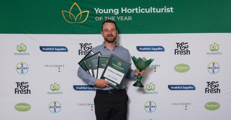 17 November 2025
Student Jake Linklater named Young Horticulturalist of the Year