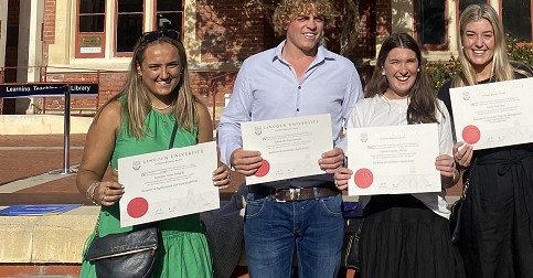 06 September 2022
Small classes point of difference in landing dream job for Georgie