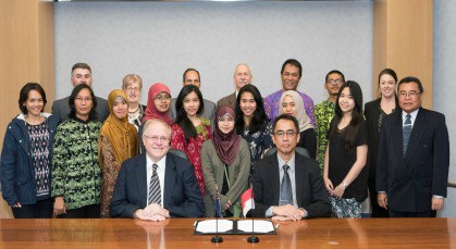 Lincoln’s part in a US$106m (NZD$156m) project to sustainably manage and help spread technology through Indonesian agriculture was formally recognised last week.