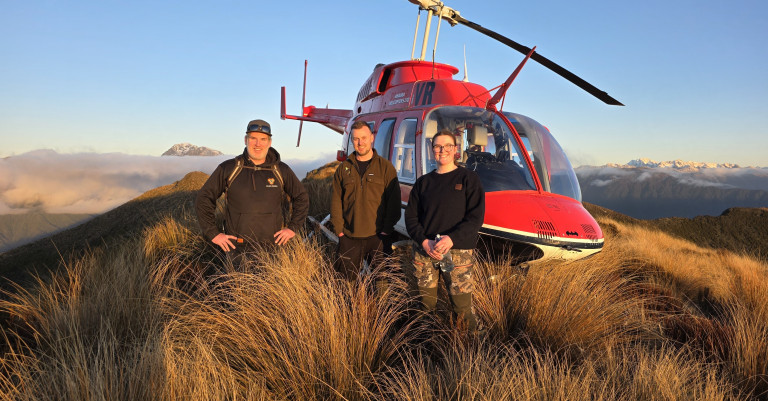 11 July 2025 Zoe&rsquo;s West Coast conservation work takes flight