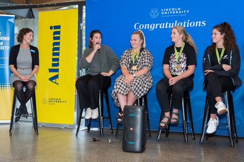 13 December 2022
World Cup winners visit campus