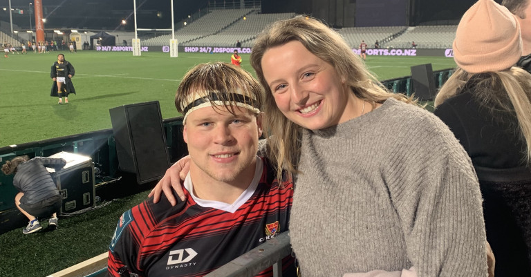 11 April 2025 
Siblings stoked to graduate together after All Blacks and PhD success