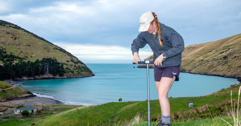 29 April 2025 
A decade of digging into what matters: Julie now graduates as a Doctor of soil science