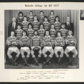 1977 Rugby First Fifteen | 1 vote