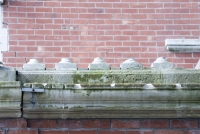 Staff begin the clean up process