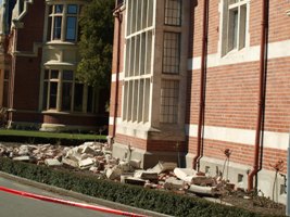 Memorial Hall rose bed