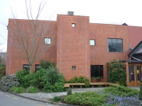 Commerce building, rear